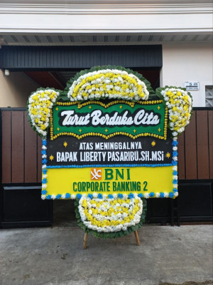 Papan Bunga Duka di Argodadi