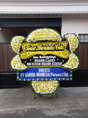 Papan Bunga Duka di Argodadi
