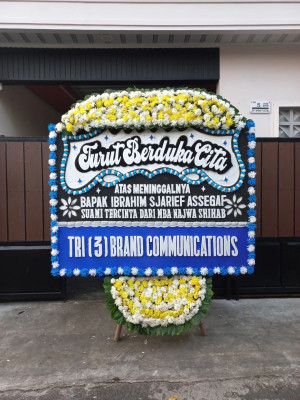 Papan Bunga Duka di Argodadi